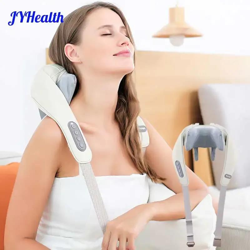 Wireless Neck & Back Massager with Heat