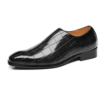 Men Dress Shoes Gentlemen British Style Paty Leather Wedding Shoes