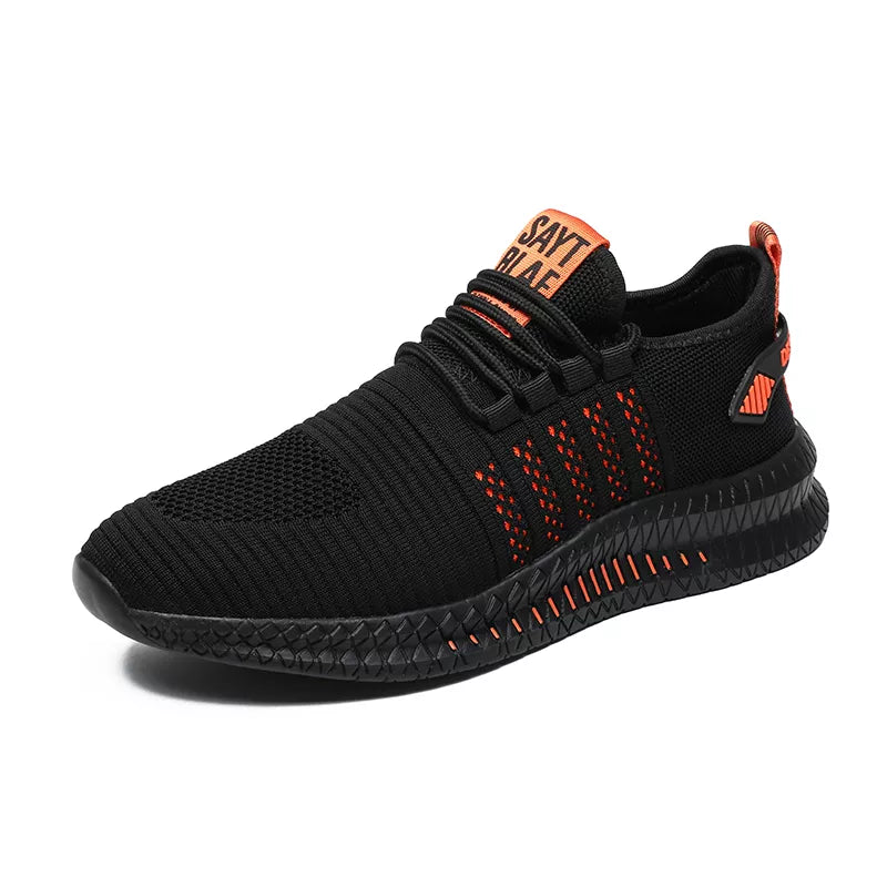 Fashion Sneakers Lightweight Men Casual Shoes Breathable Male Footwear Lace Up